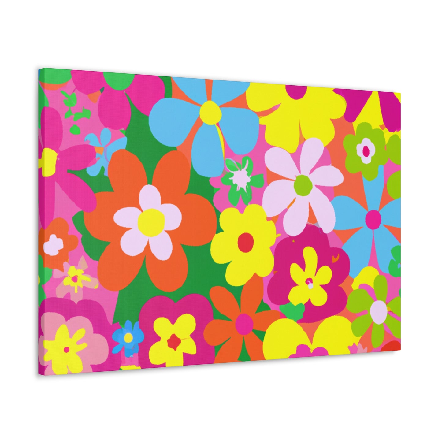 "Creating a Bouquet of Blooms: A Floral Adventure" -Floral Canvas