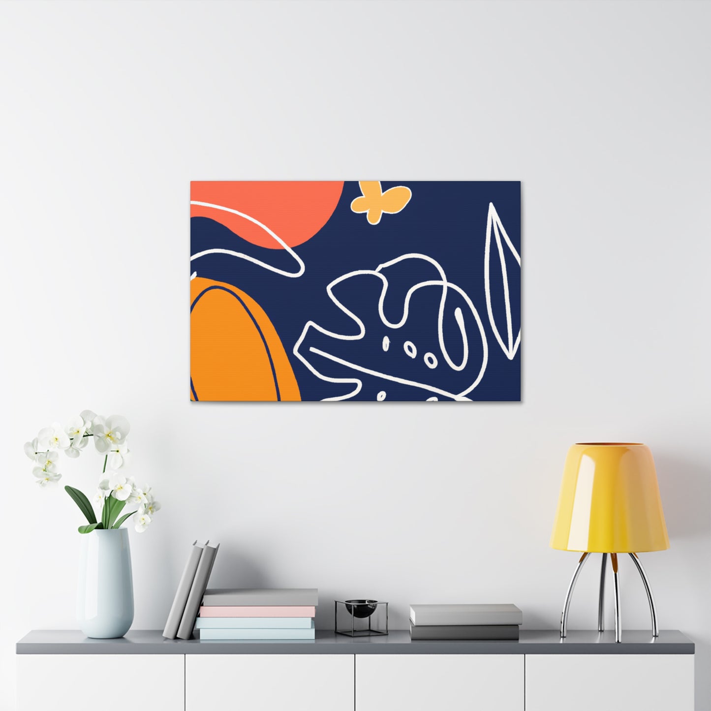 Abstract Reflection - Minimalism - Canvas