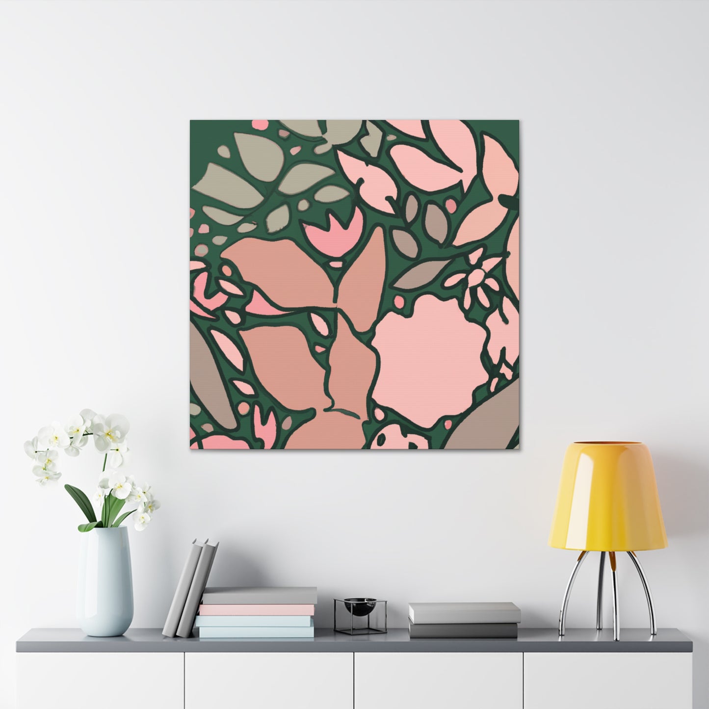 Luna - Floral - Canvas