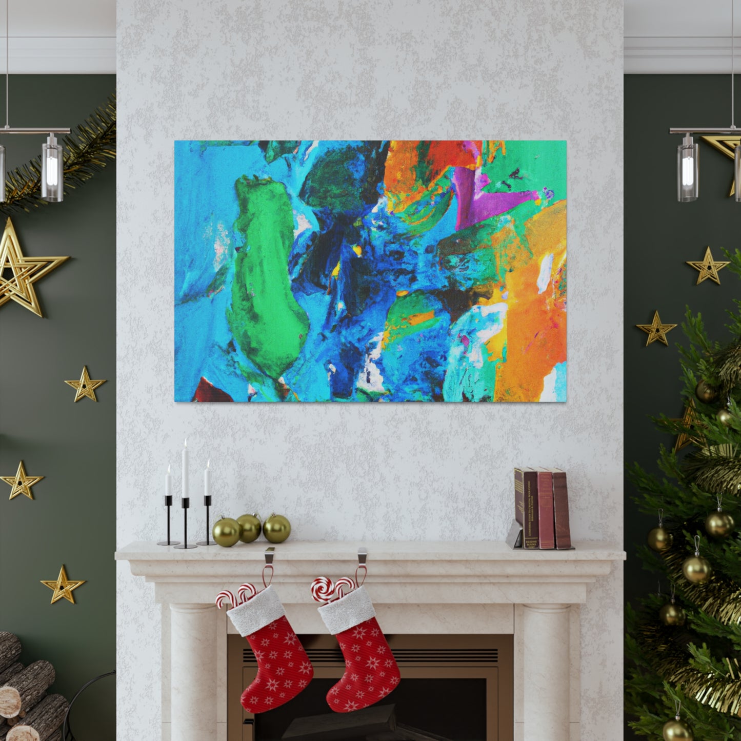 Fresh Radiance - Abstract Canvas
