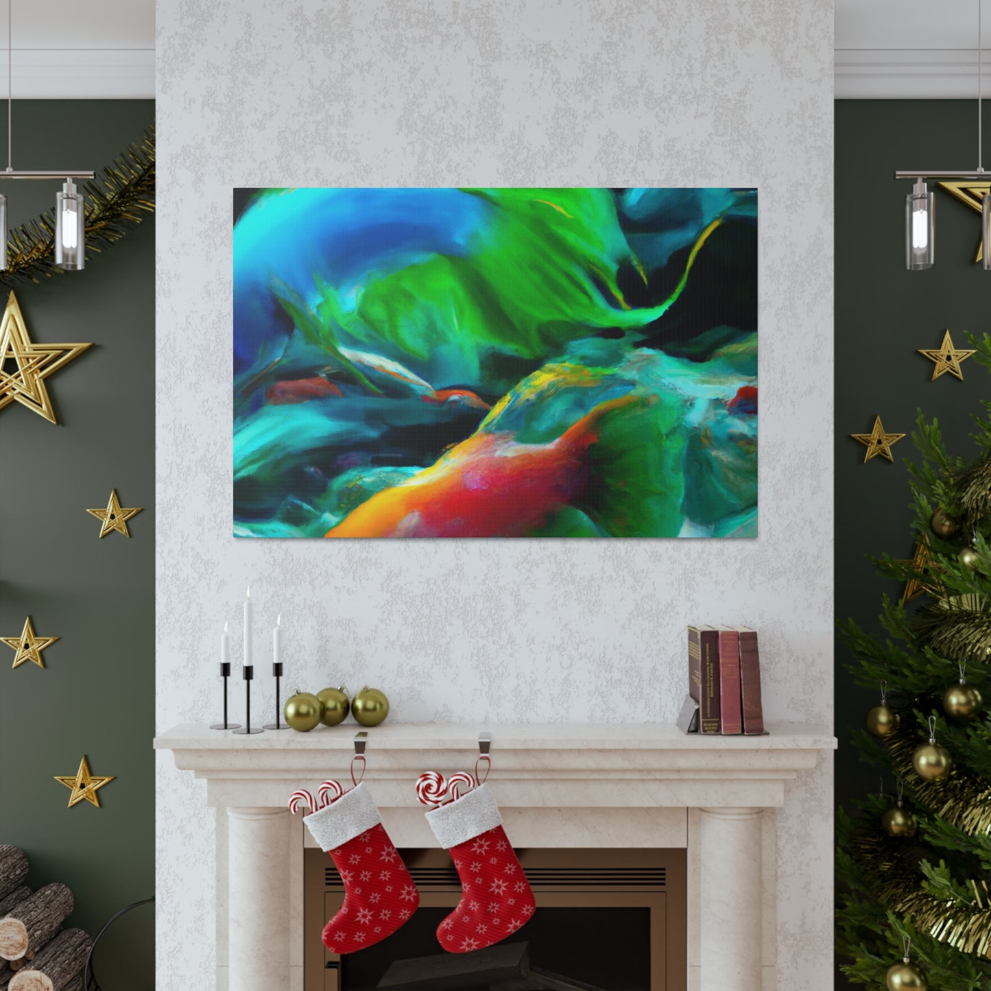 "Cresting Waves" - Underwater Canvas