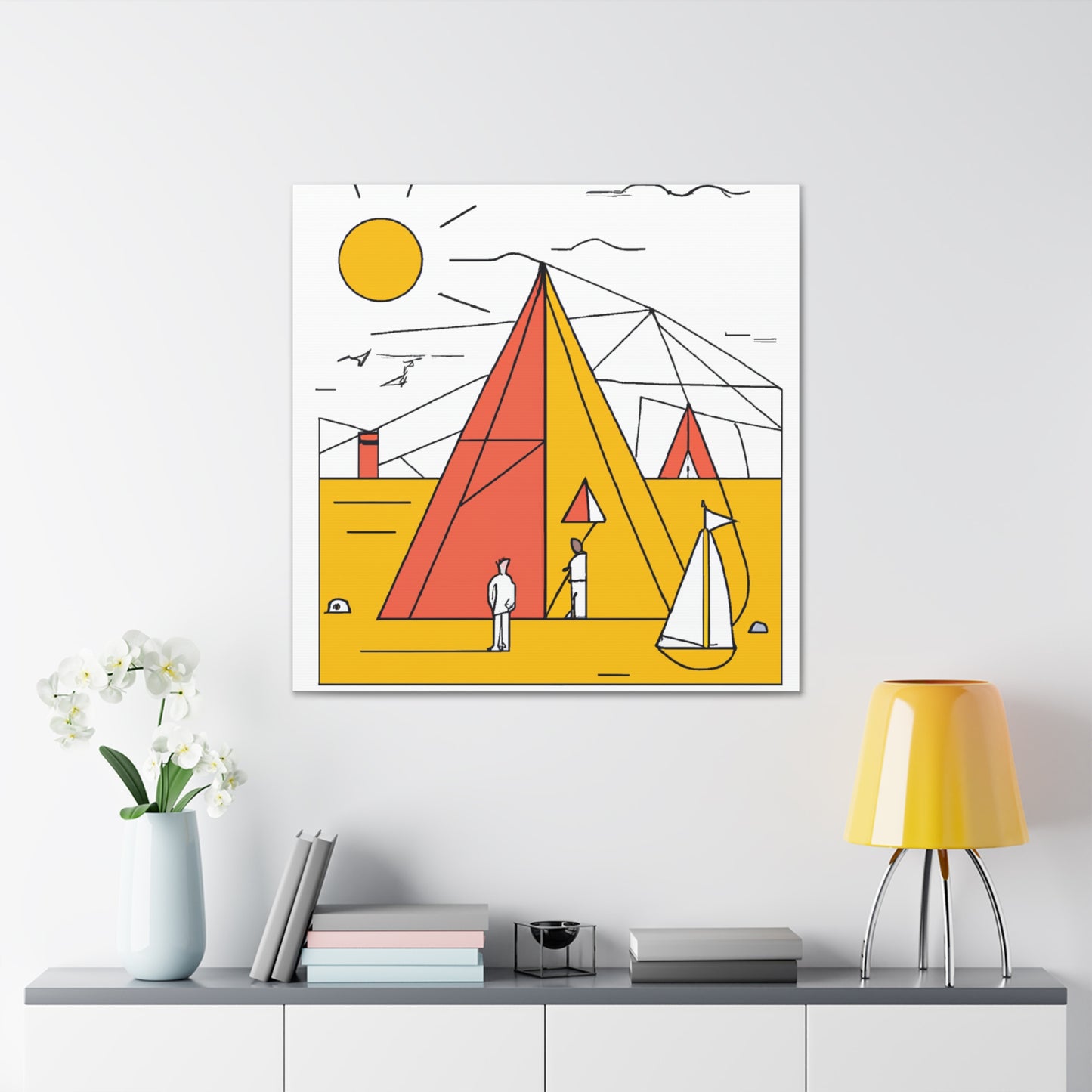 Stillness Abound - Minimalism - Canvas