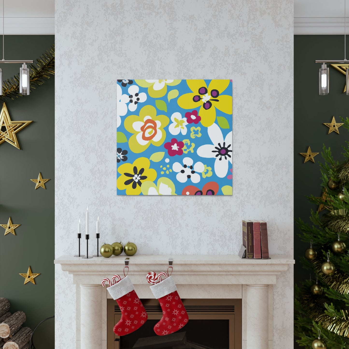 "Double Trouble Bouquet: A Bloom Boogie!" - Floral Canvas