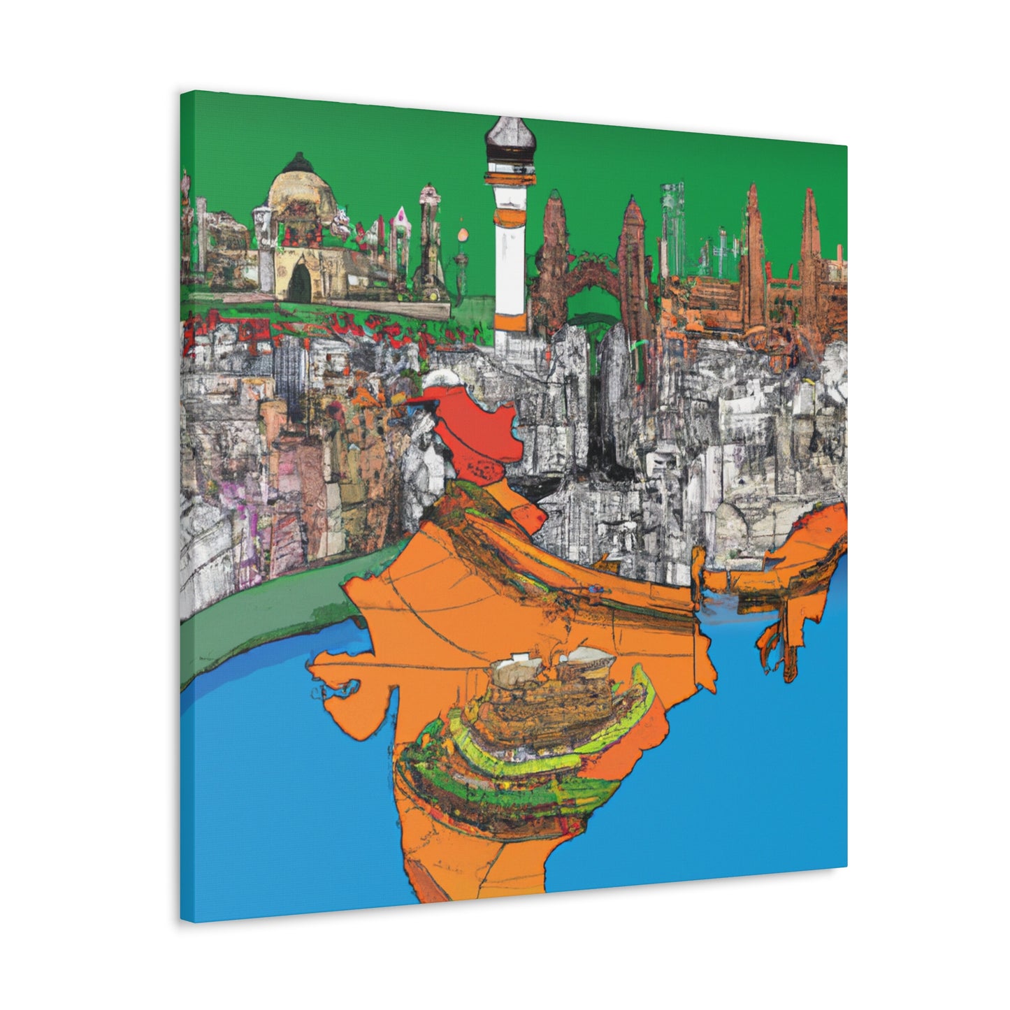 Indiabound - Destination India - Canvas