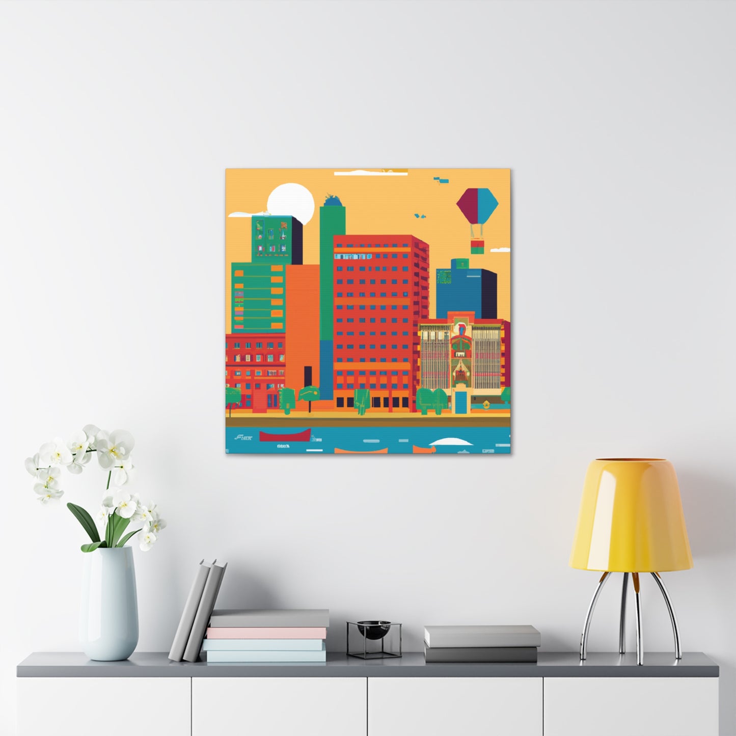 Luis Santiago - South America - Canvas