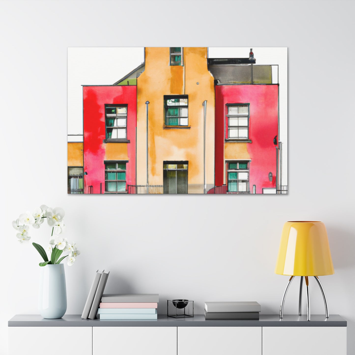 Clara Bella Fontaine - Architectural Canvas