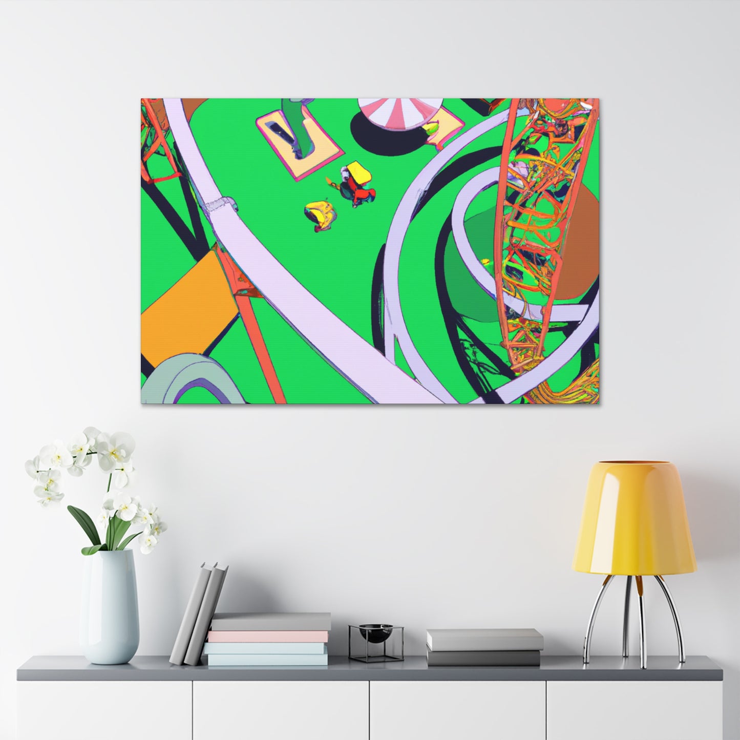 Giddyup Gulch - Amusement - Canvas
