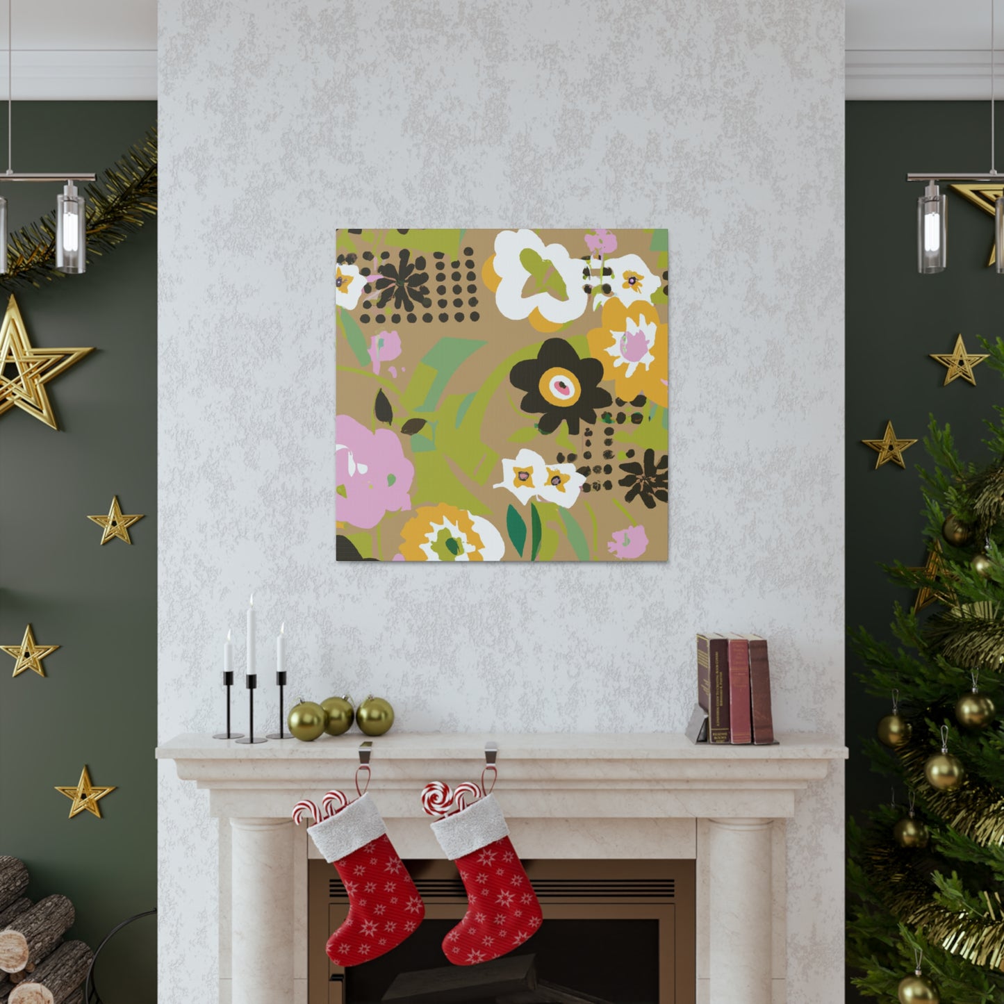 Flower Power Potions- Floral Canvas