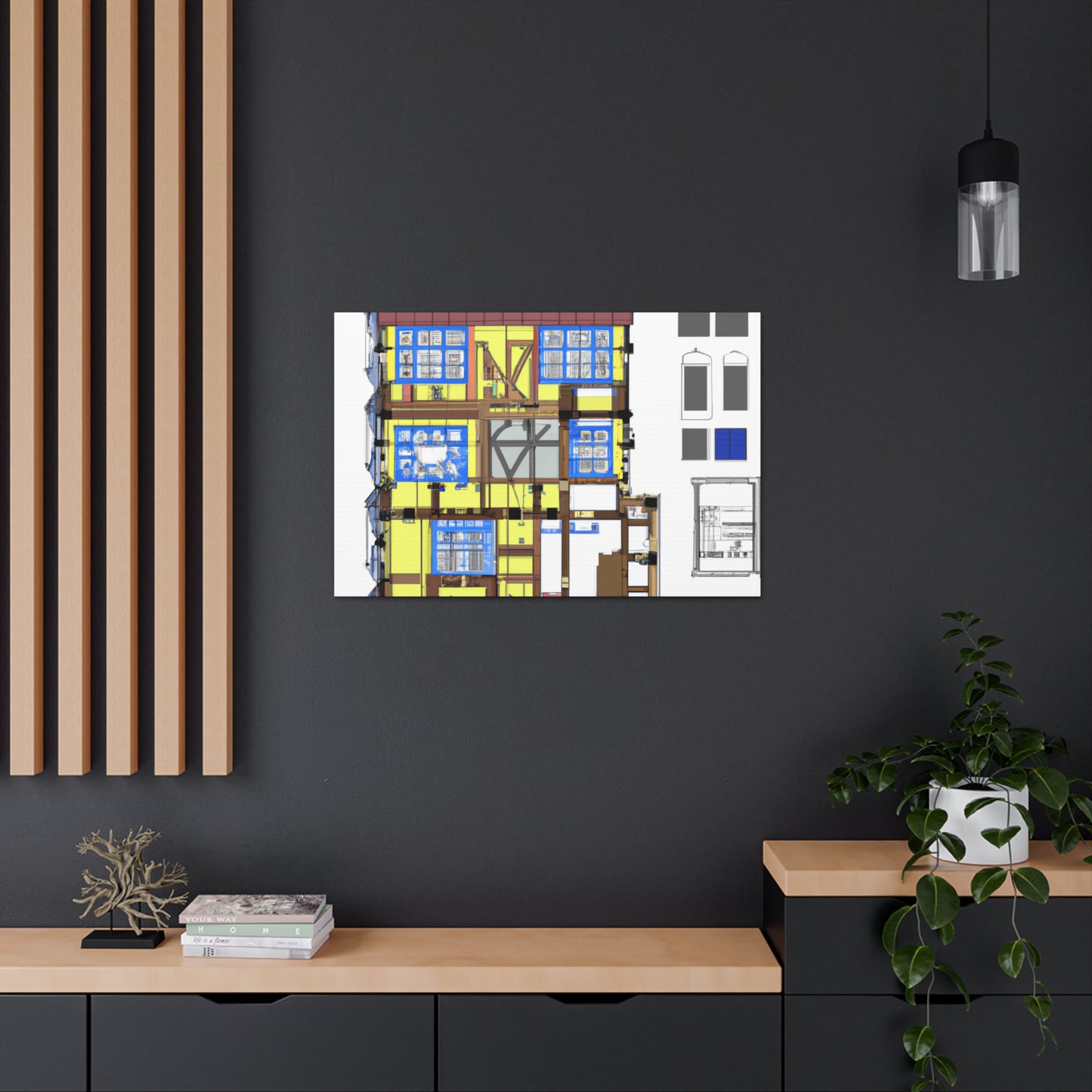 Albinoetta d'Asti - Canvas - Architectural