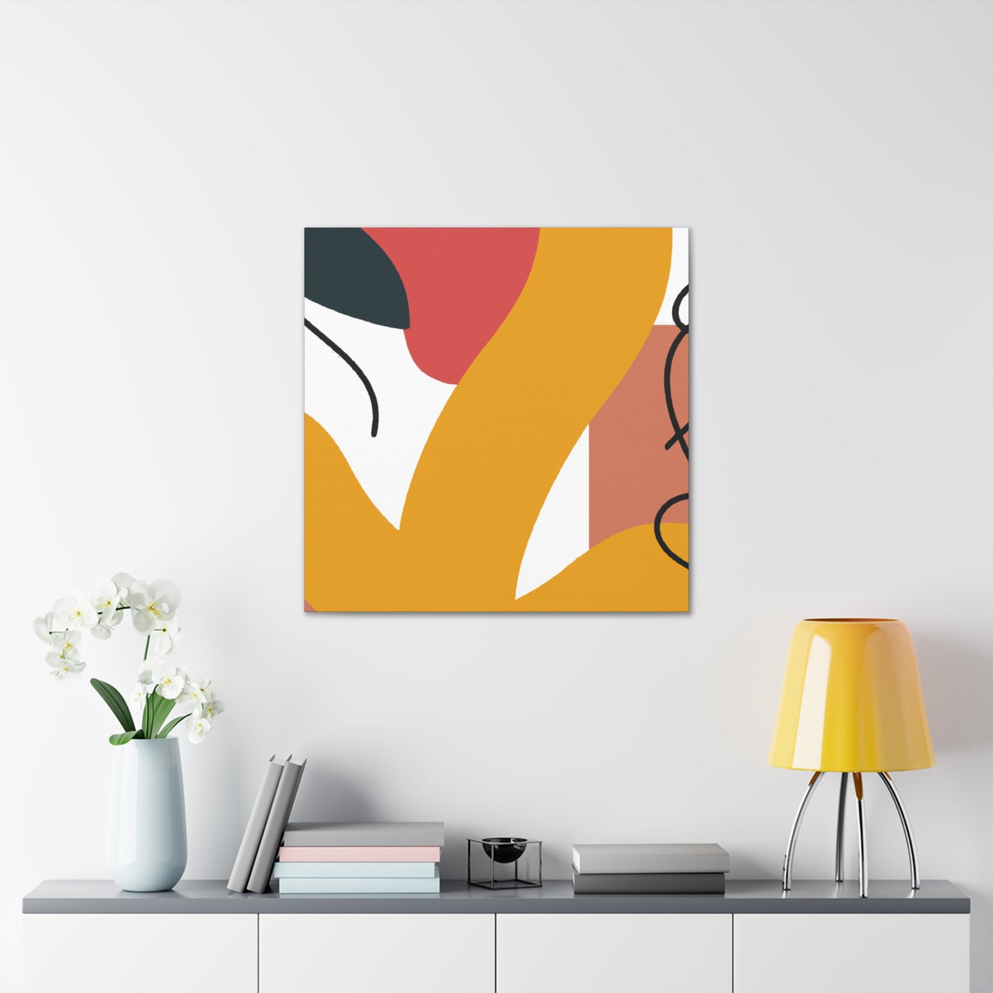 Geometric Nebula - Minimalism - Canvas