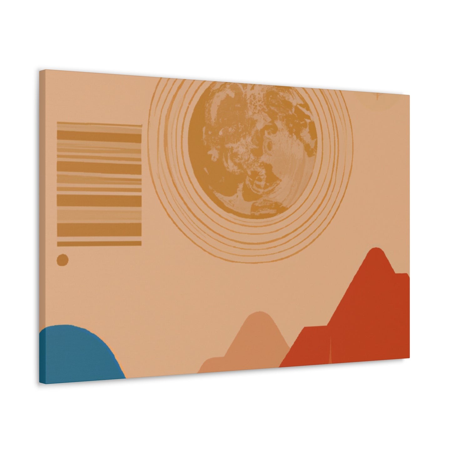 Earthy - Midcentury Canvas