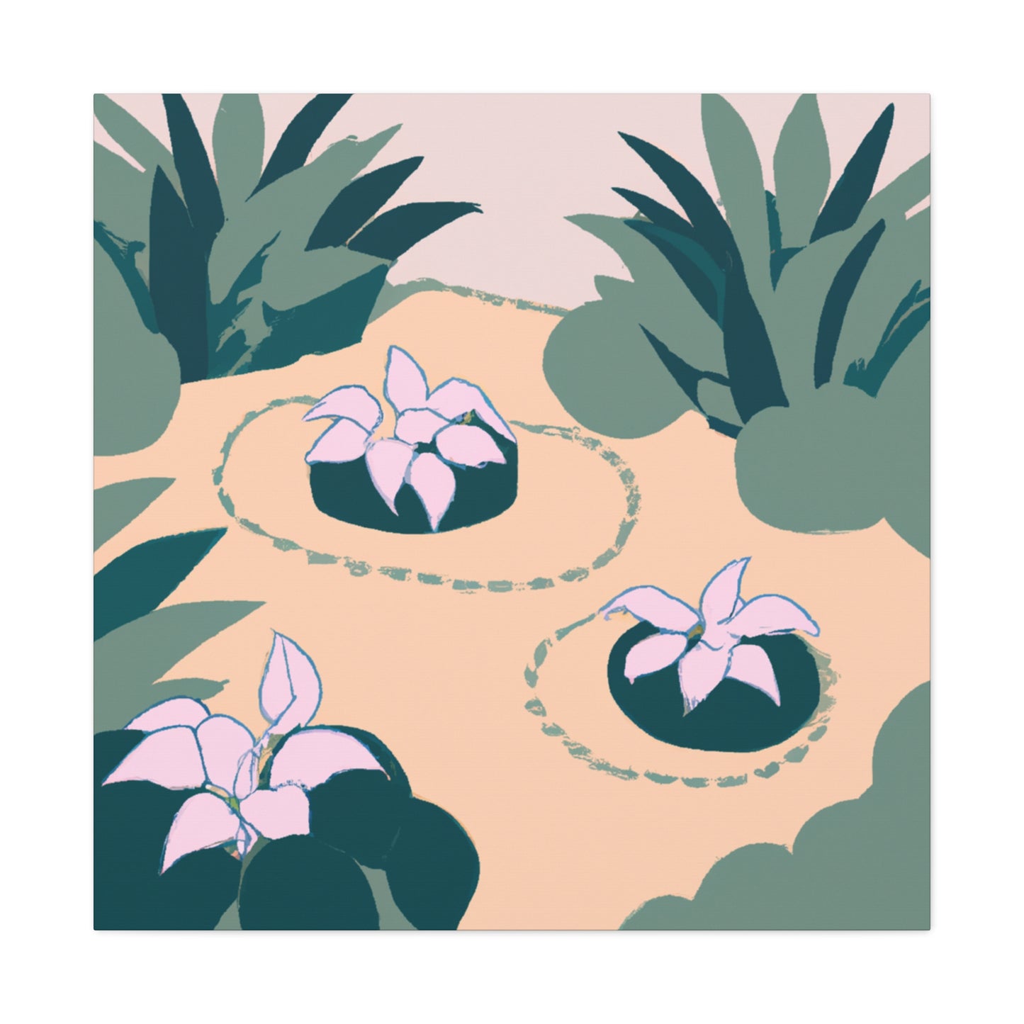 Verdant Valley - Landscape - Canvas