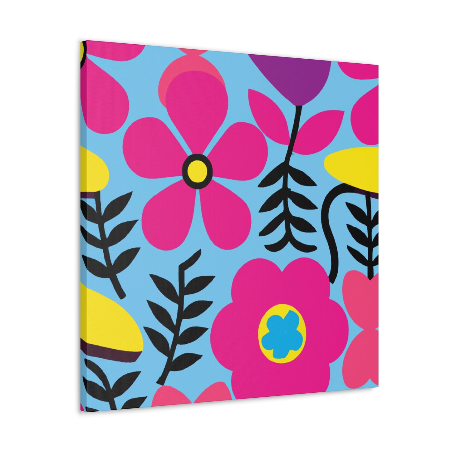 Blissful Burst - Floral - Canvas