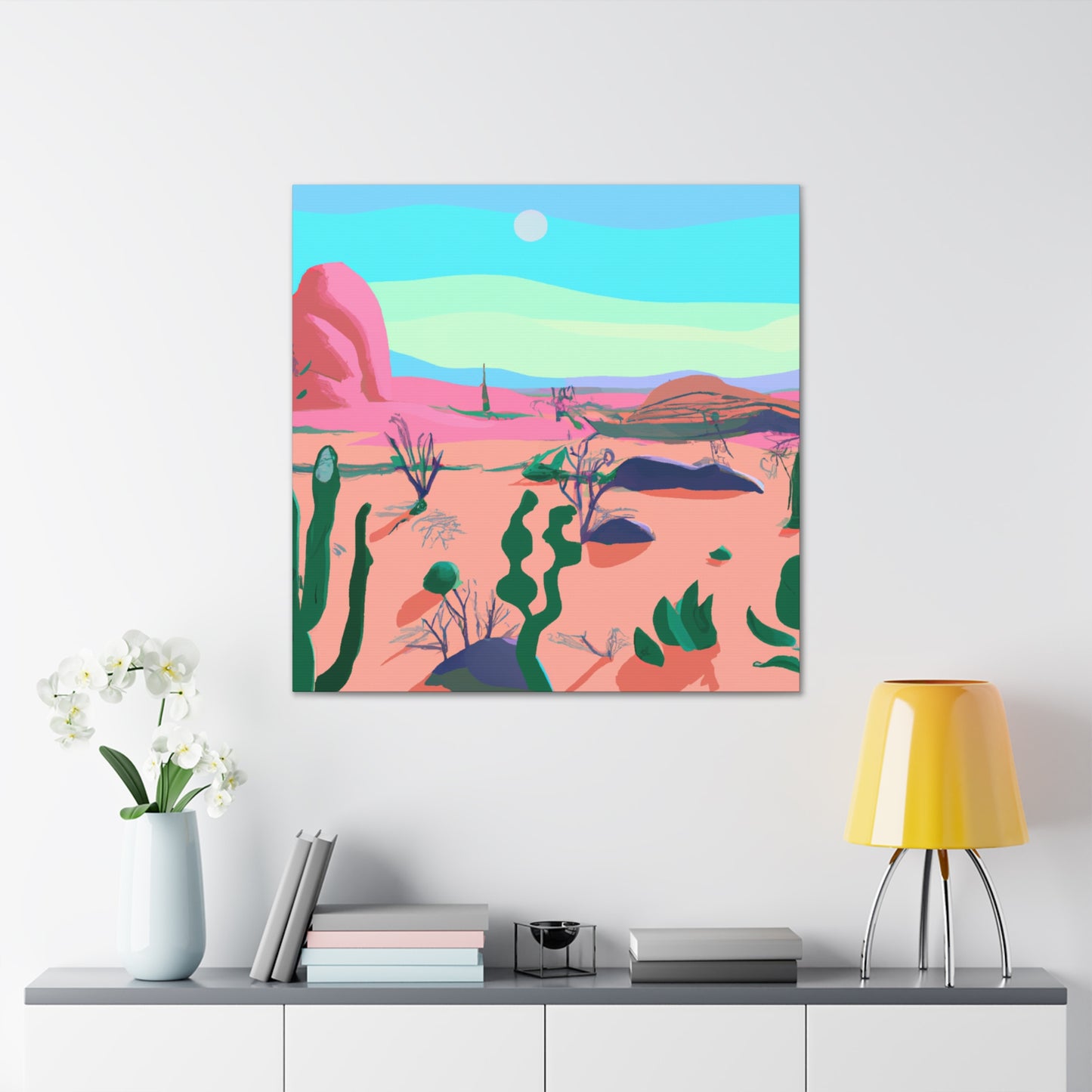Cactustone Landscape - Canvas