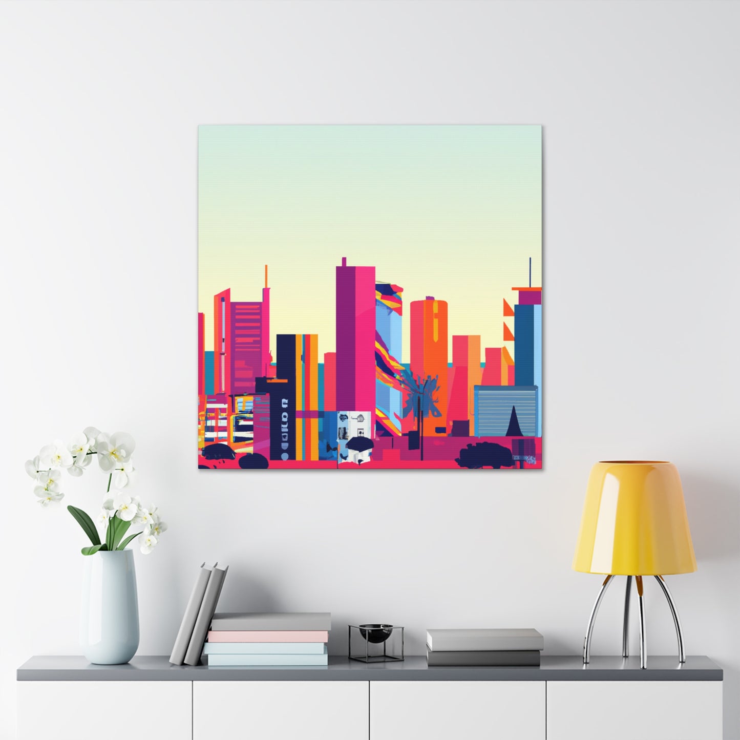 Machu Market - South America - Canvas