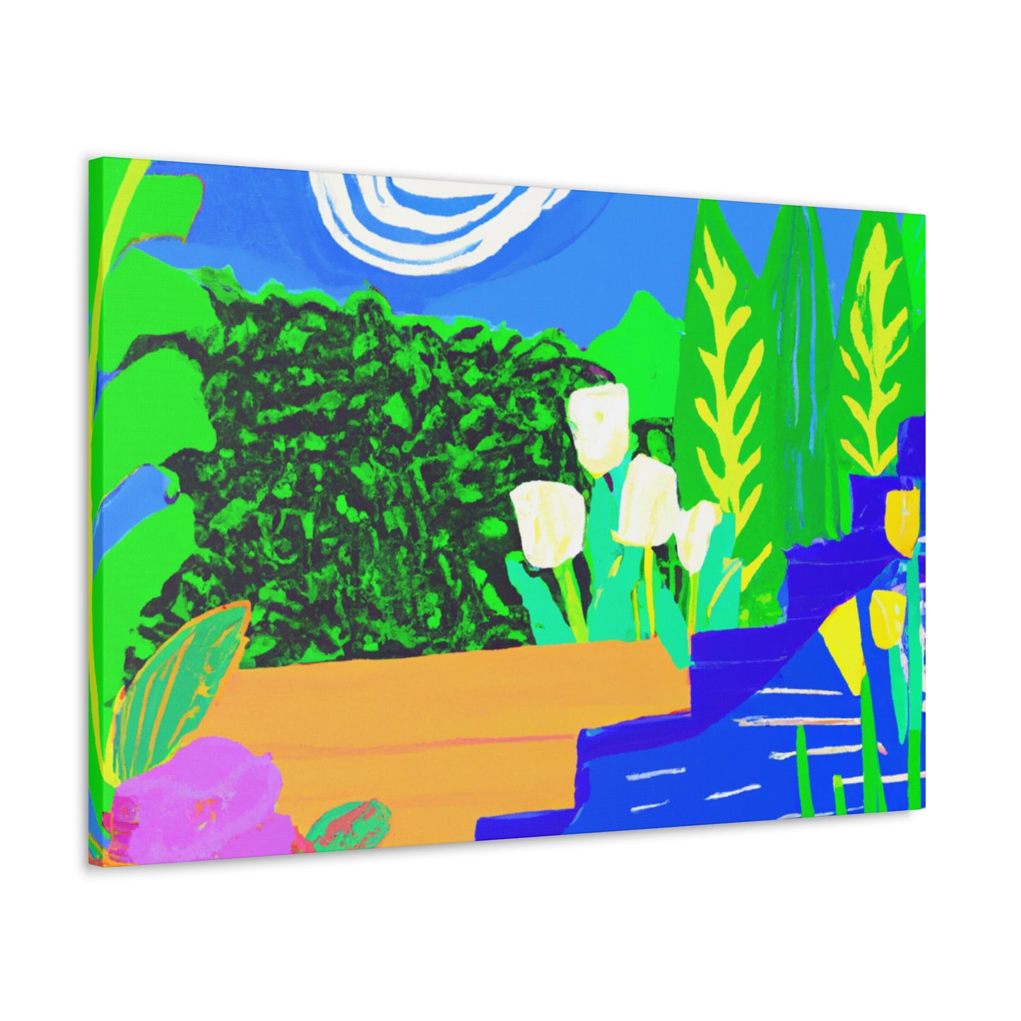 Garden Paradise - Landscape - Canvas