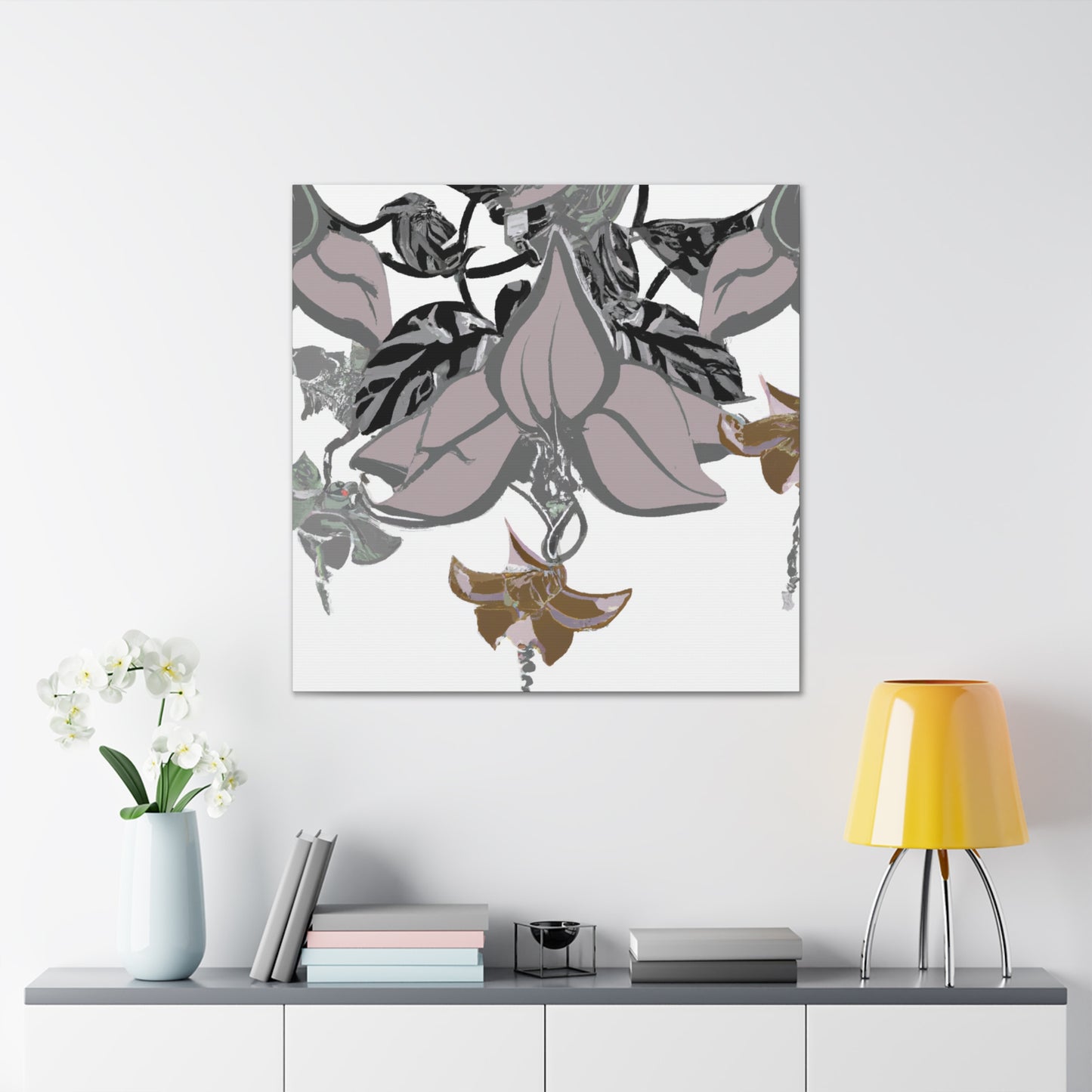 Peonytide - Floral - Canvas