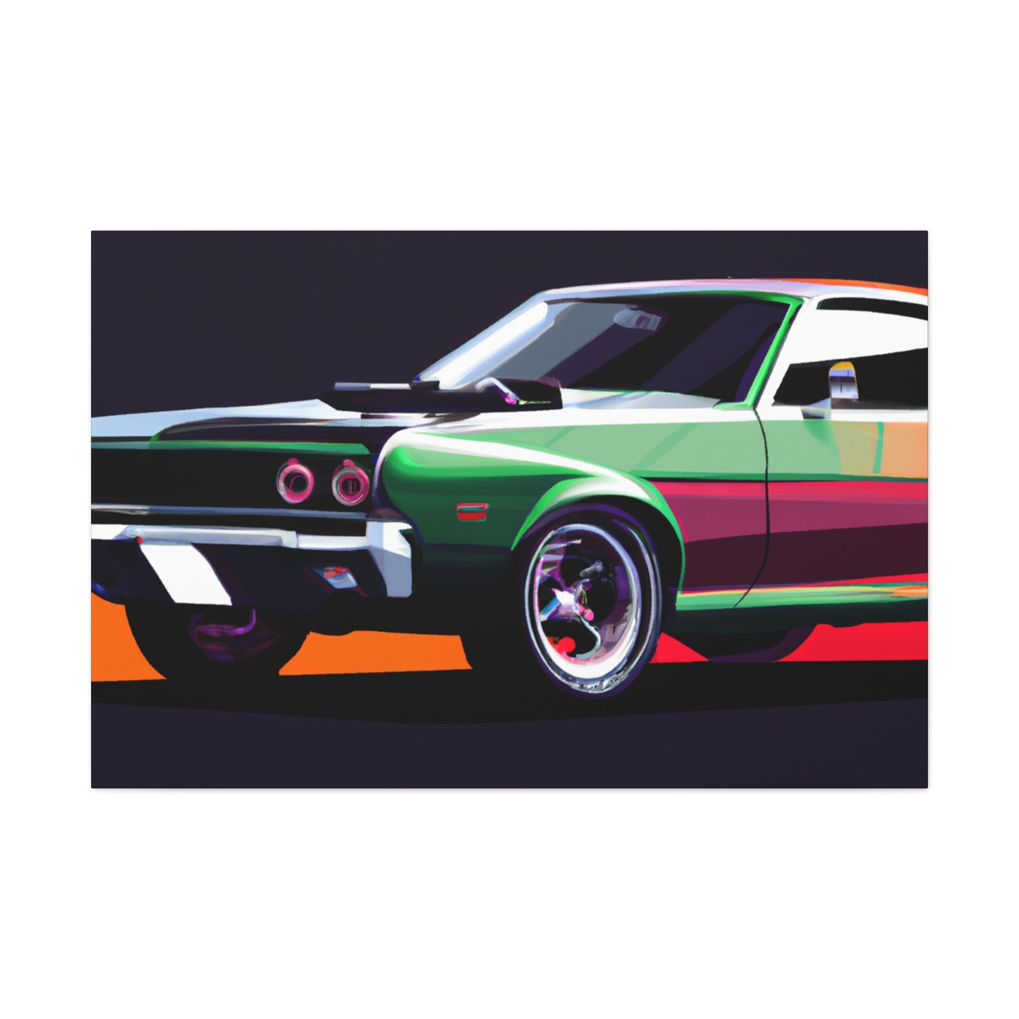 Sky Rocket - Automobile - Canvas