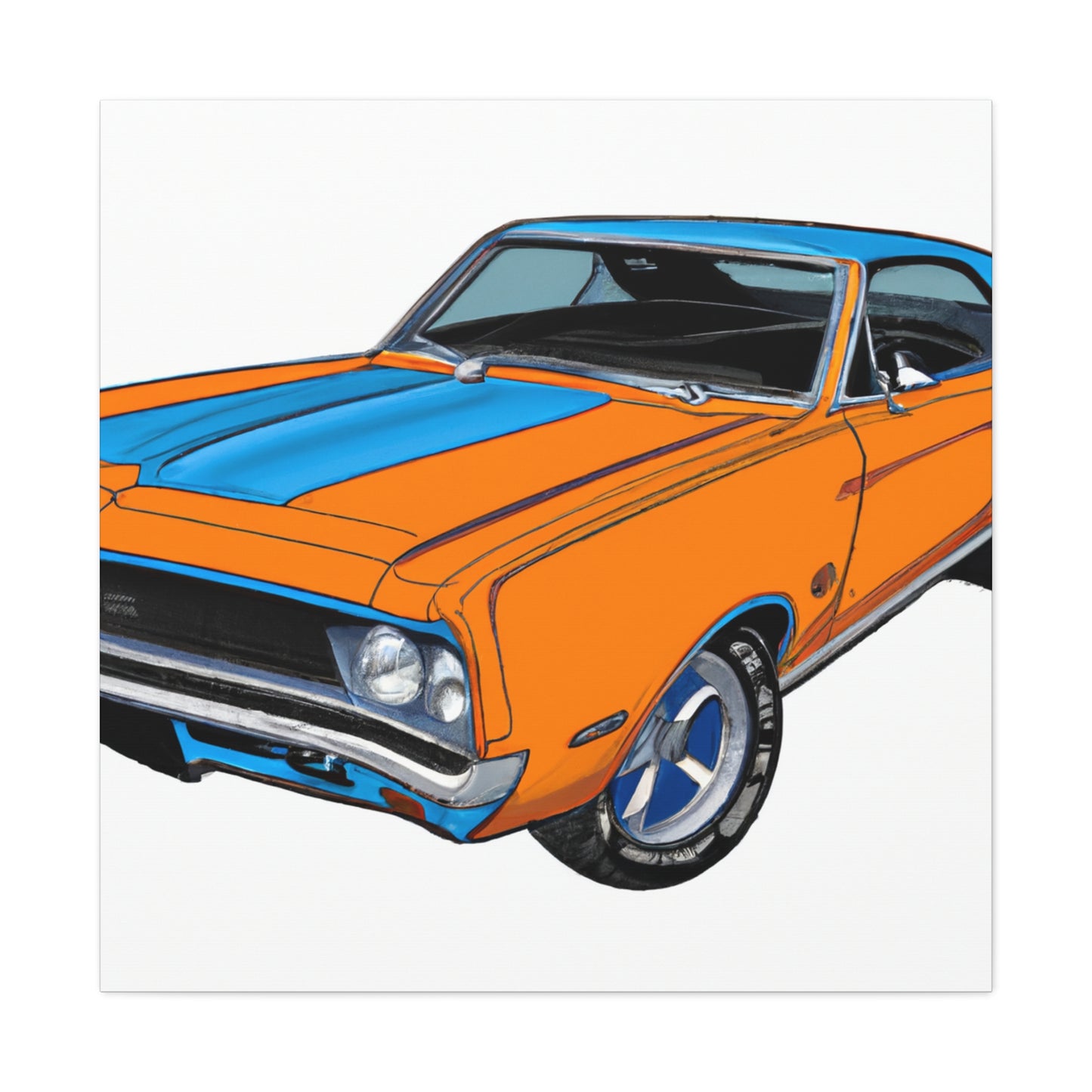Blast-Off - Automobile - Canvas