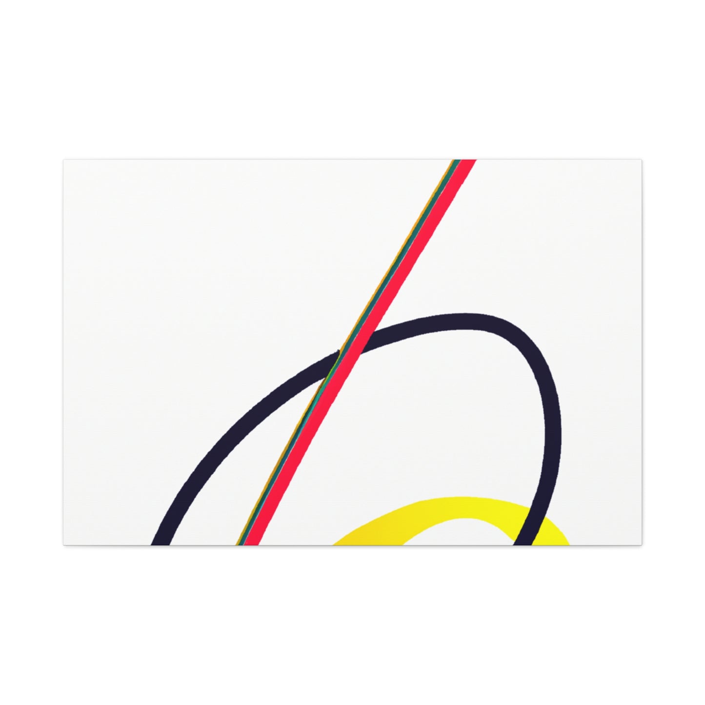 Two Colors - Minimalism - Canvas