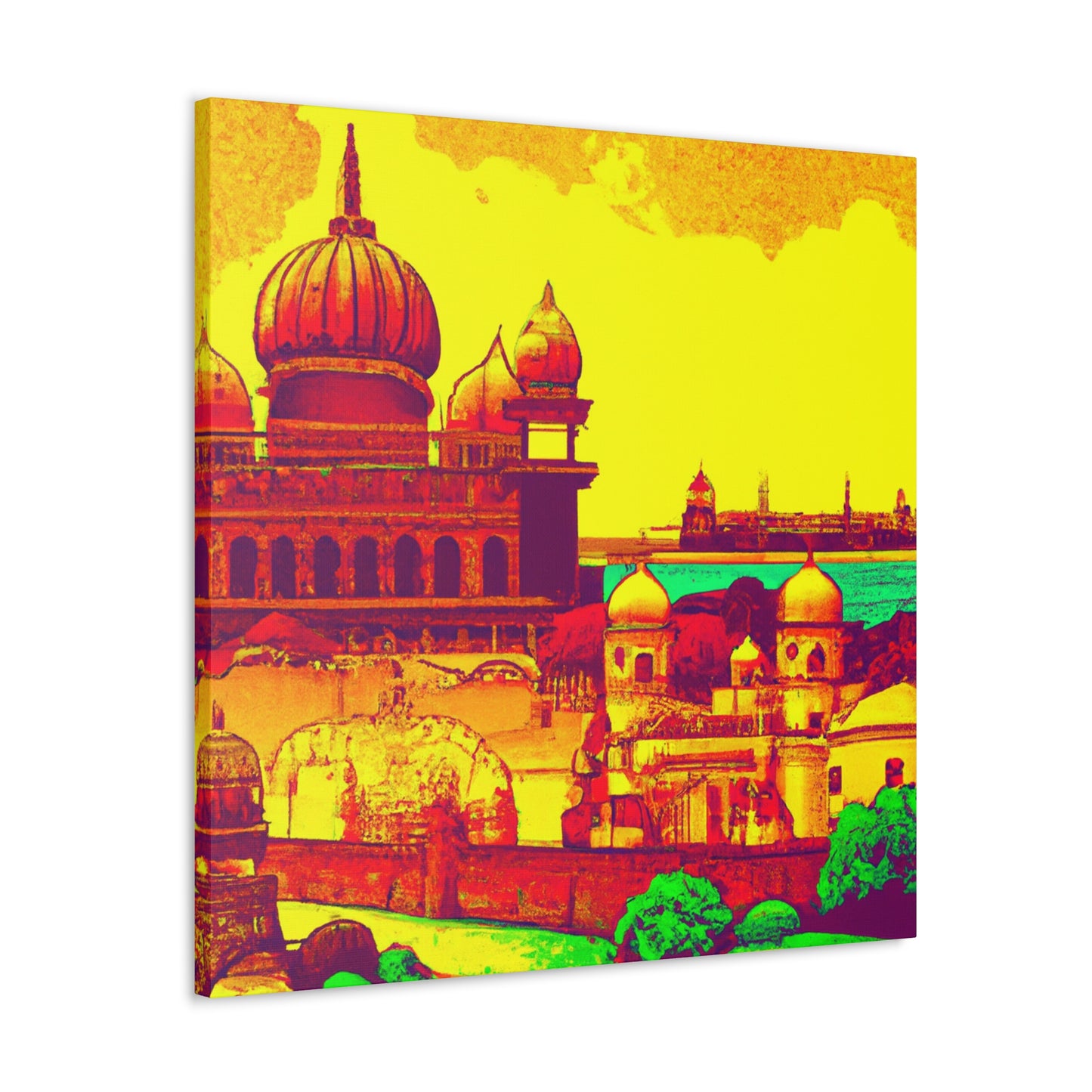 TajMahal- Destination India - Canvas