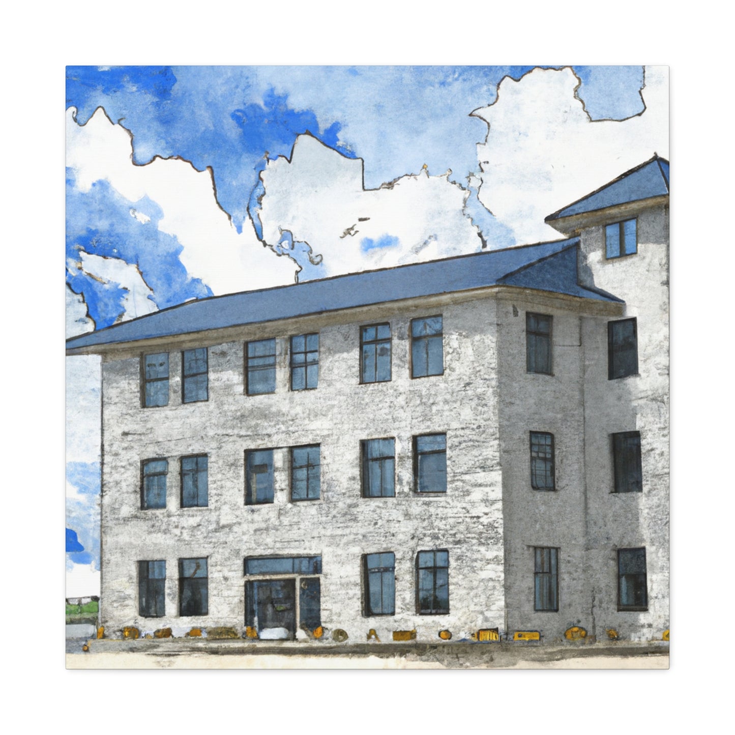 Raelle Butterfield - Canvas - Architectural