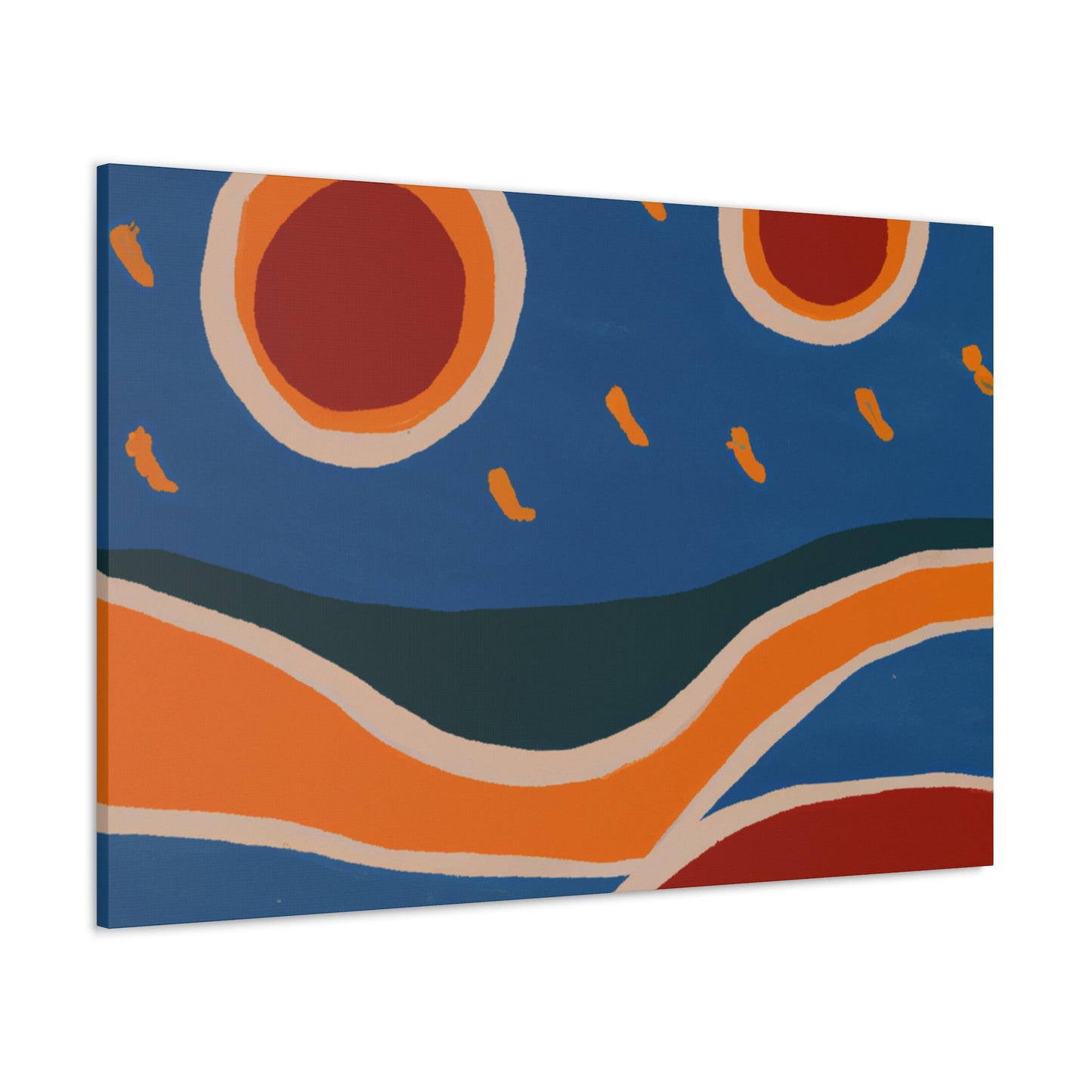 Flamingo Sue - Midcentury Canvas