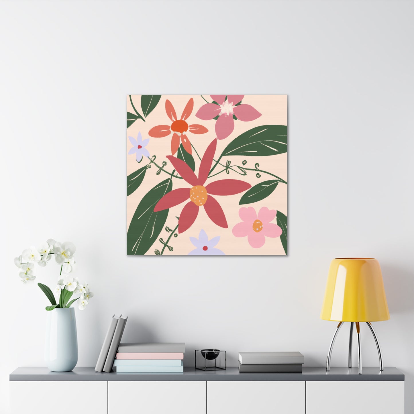 Poppyshine - Floral - Canvas