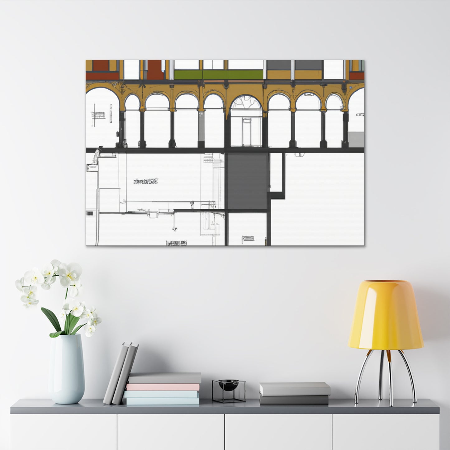 Ludmila Vaillant - Canvas - Architectural
