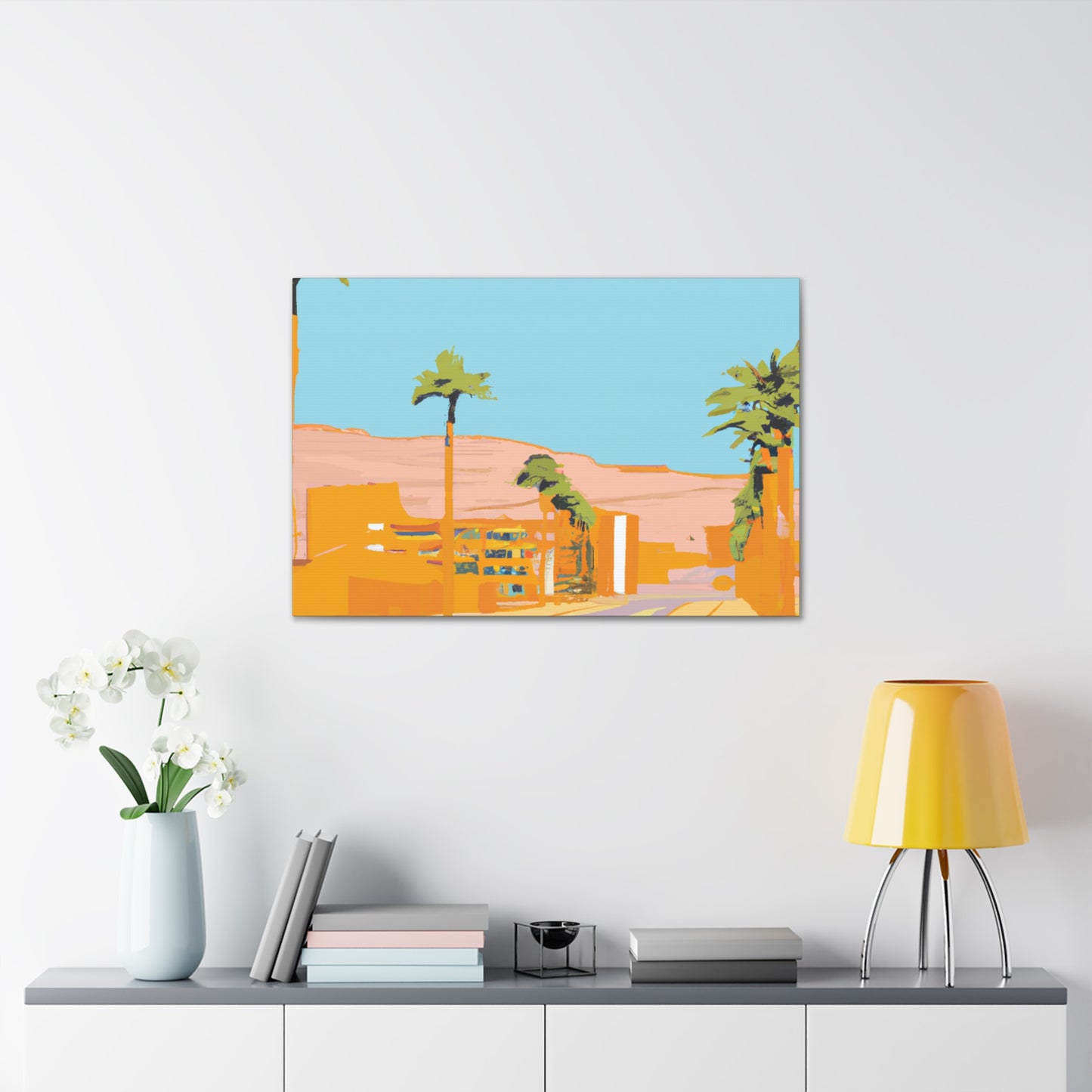Desert Mirage - Architectural - Canvas