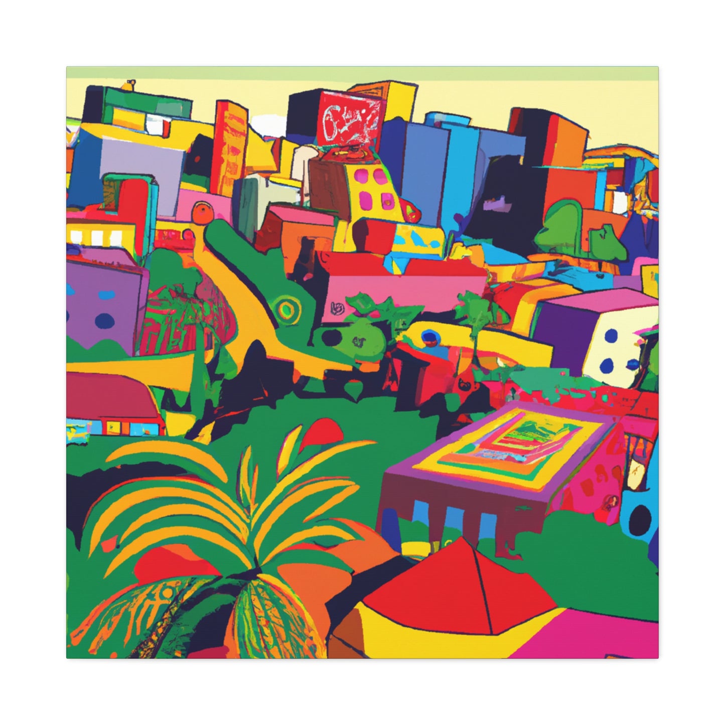 Carnavalino - South America - Canvas