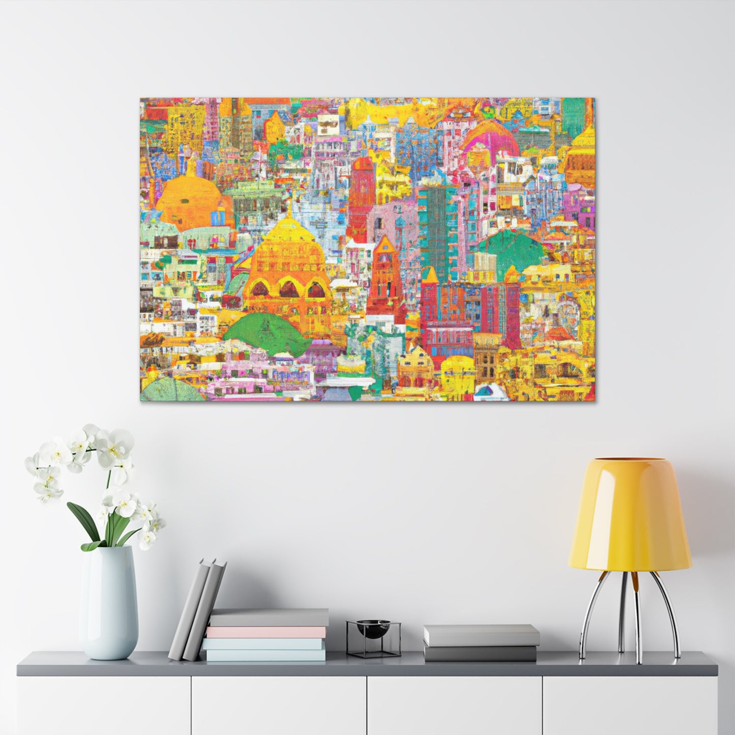 Vibrant Varanasi - Destination India - Canvas