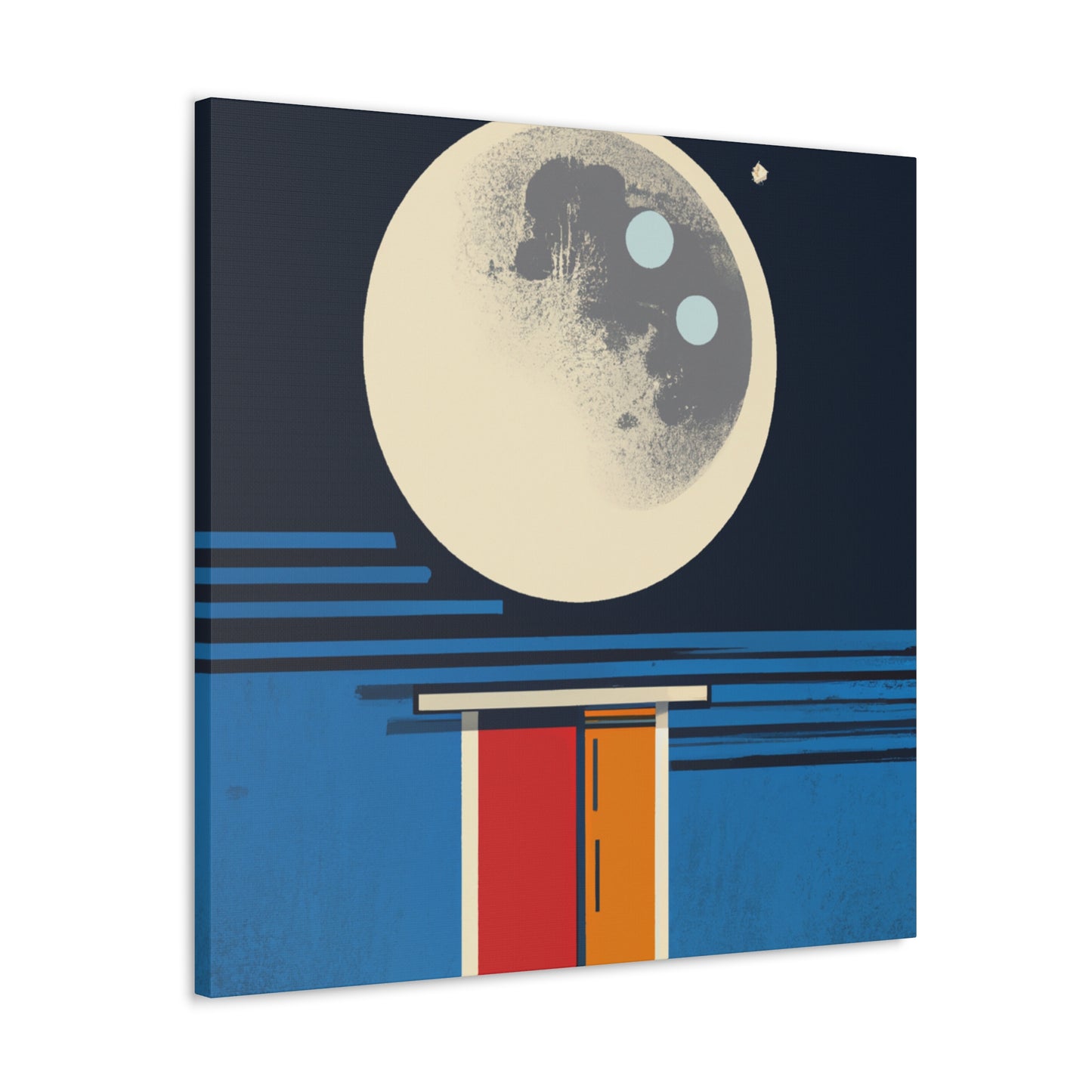 Majestic Vibe- Midcentury - Canvas