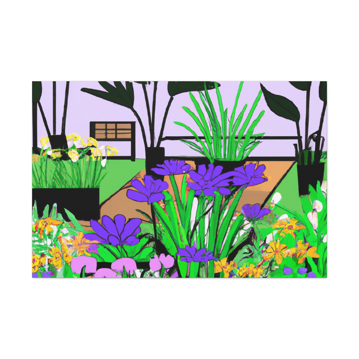 Gardenswept - Landscape - Canvas