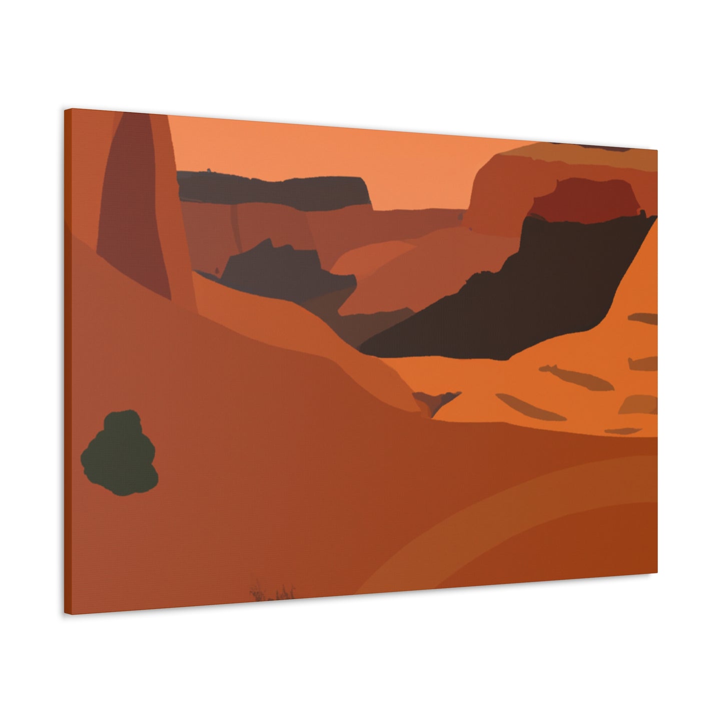 Sandwhirls-Landscape - Canvas - Desert