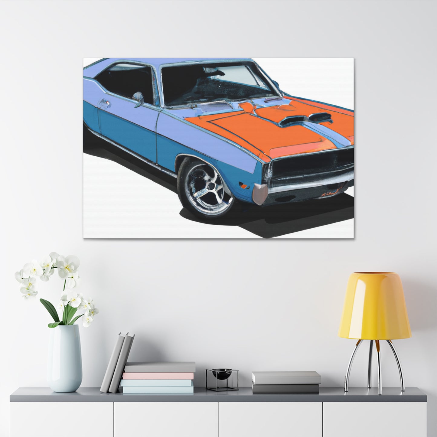 Hot Wheels - Automobile - Canvas