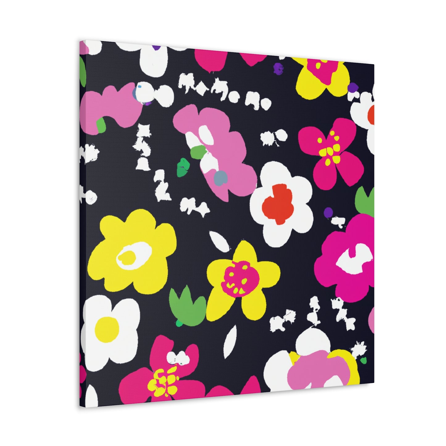 Blissful Bloomies - Floral - Canvas