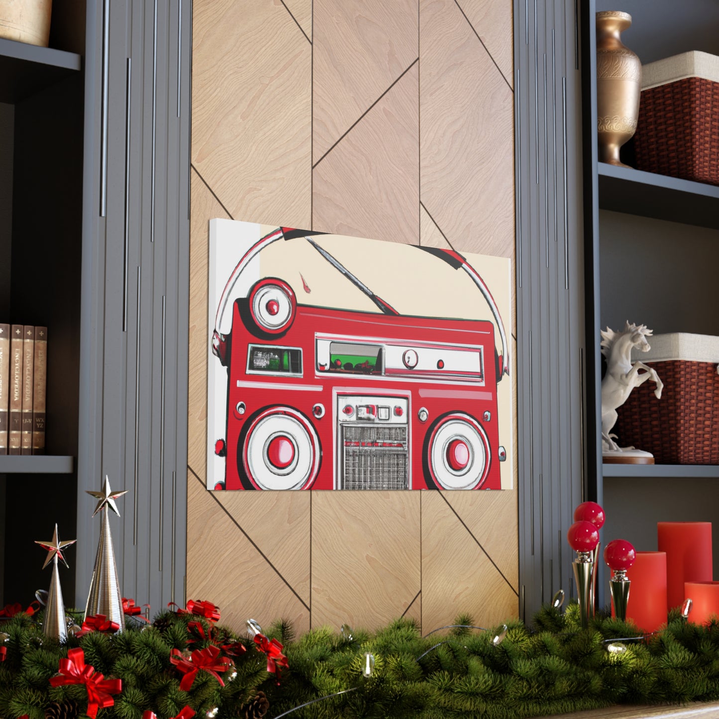 The Box - Retro Music and Film Canvas