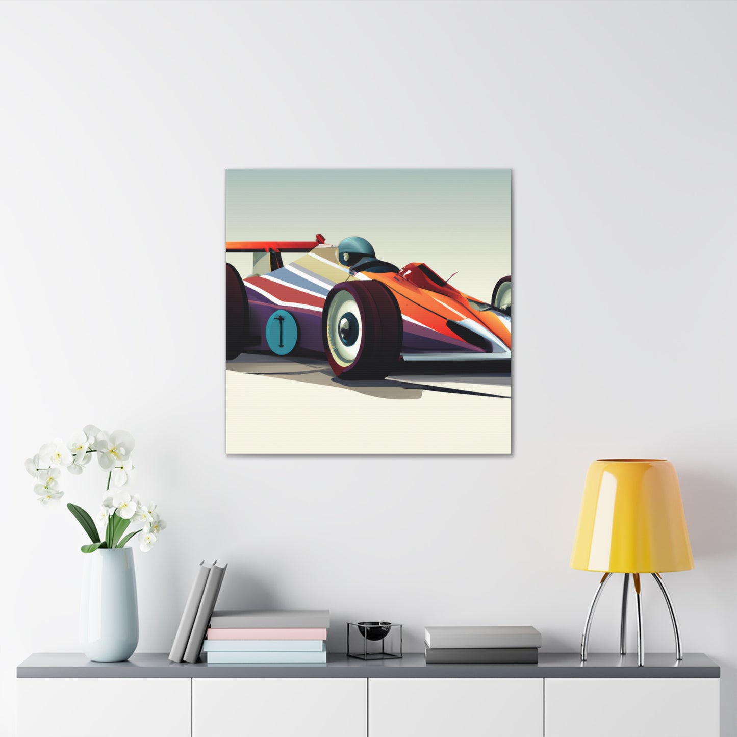 Hot Rodder Thunder - Automobile - Canvas