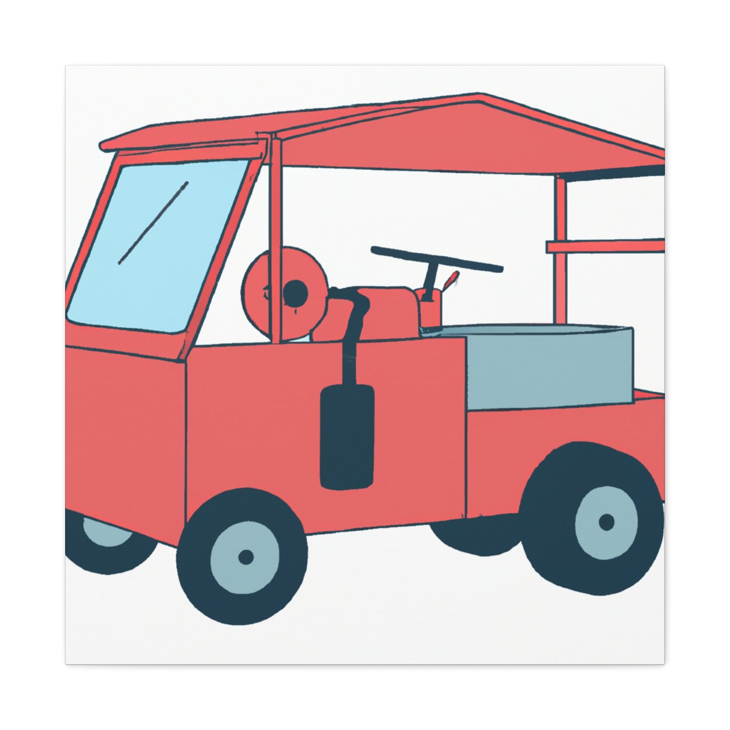 Art of Cart - Minimalism - Canvas