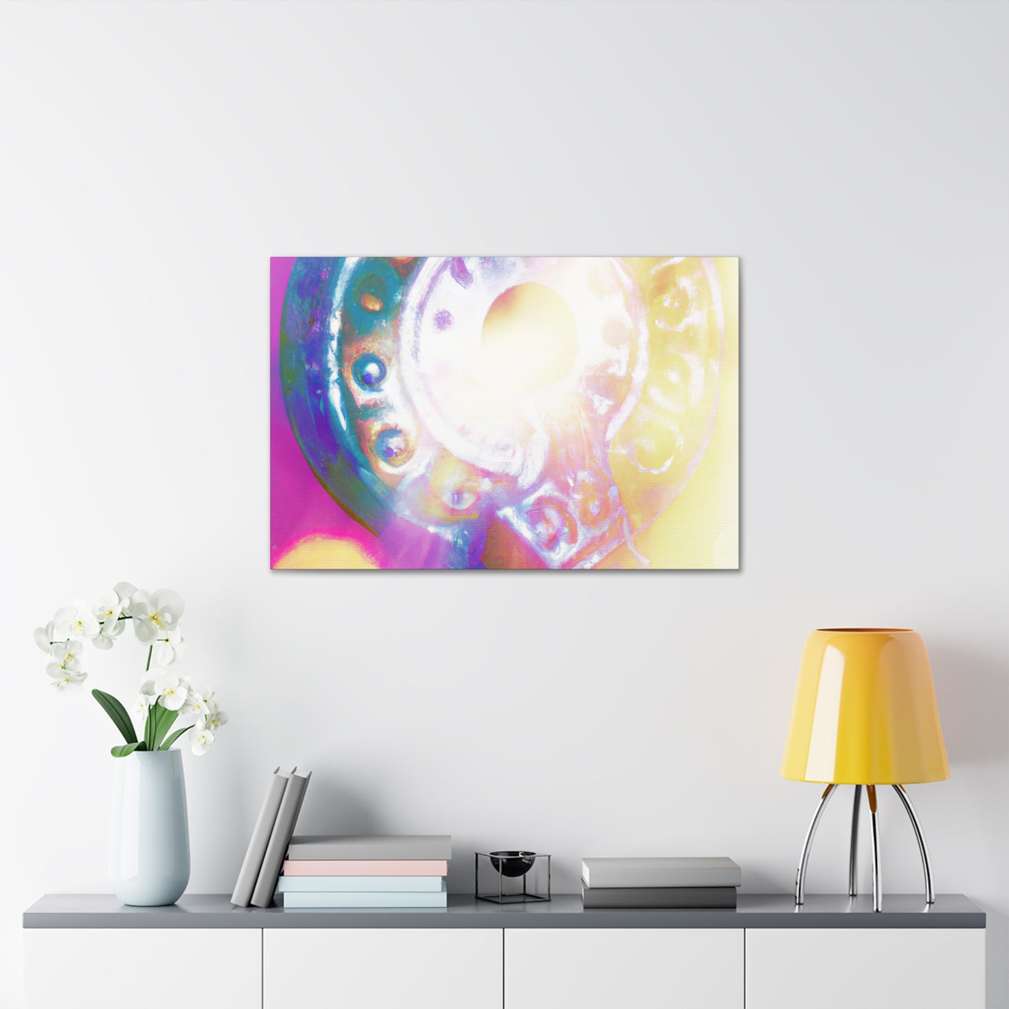 Metallic Mayan Majesty - Art Deco Canvas