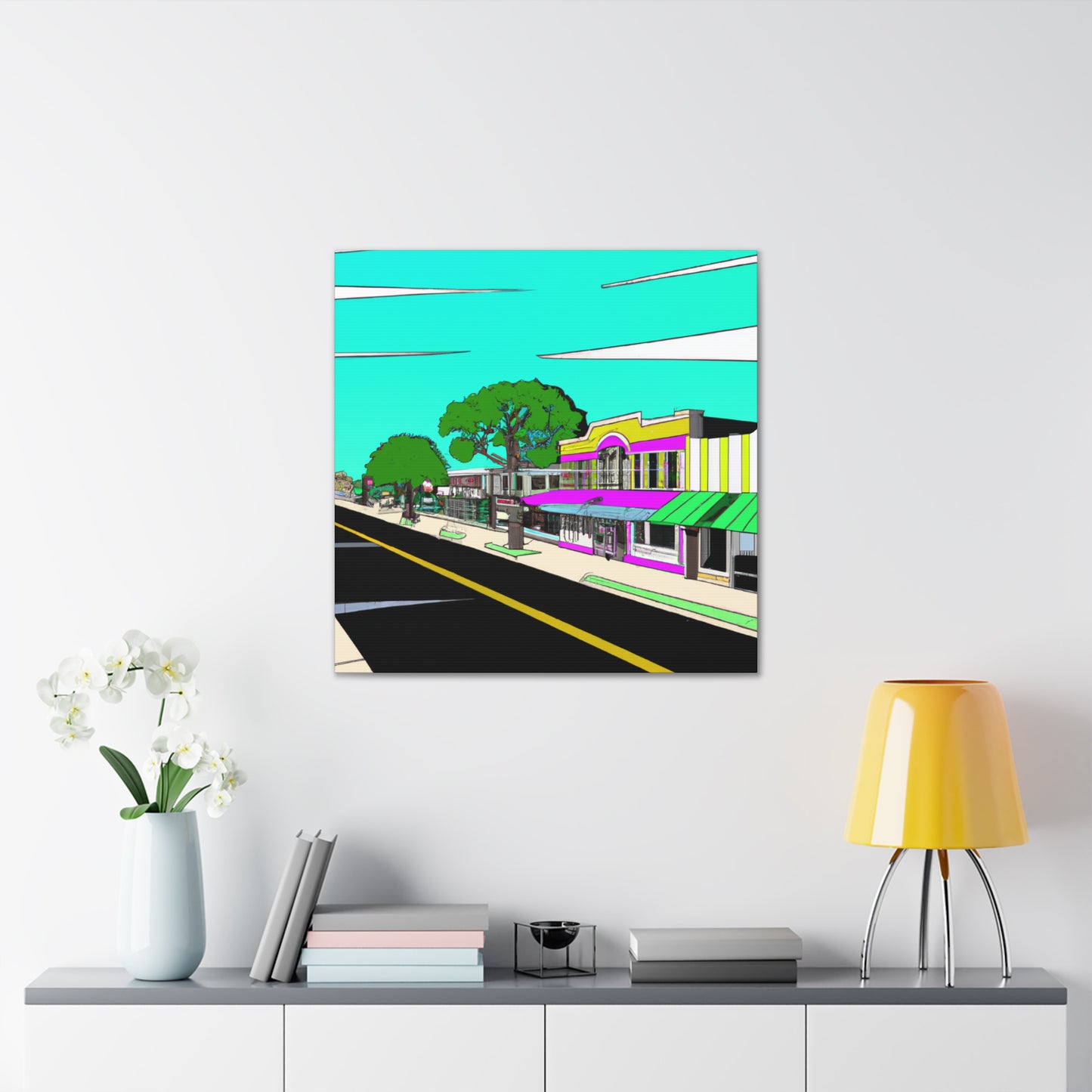 "Bop-A-Rama" - Pop Canvas