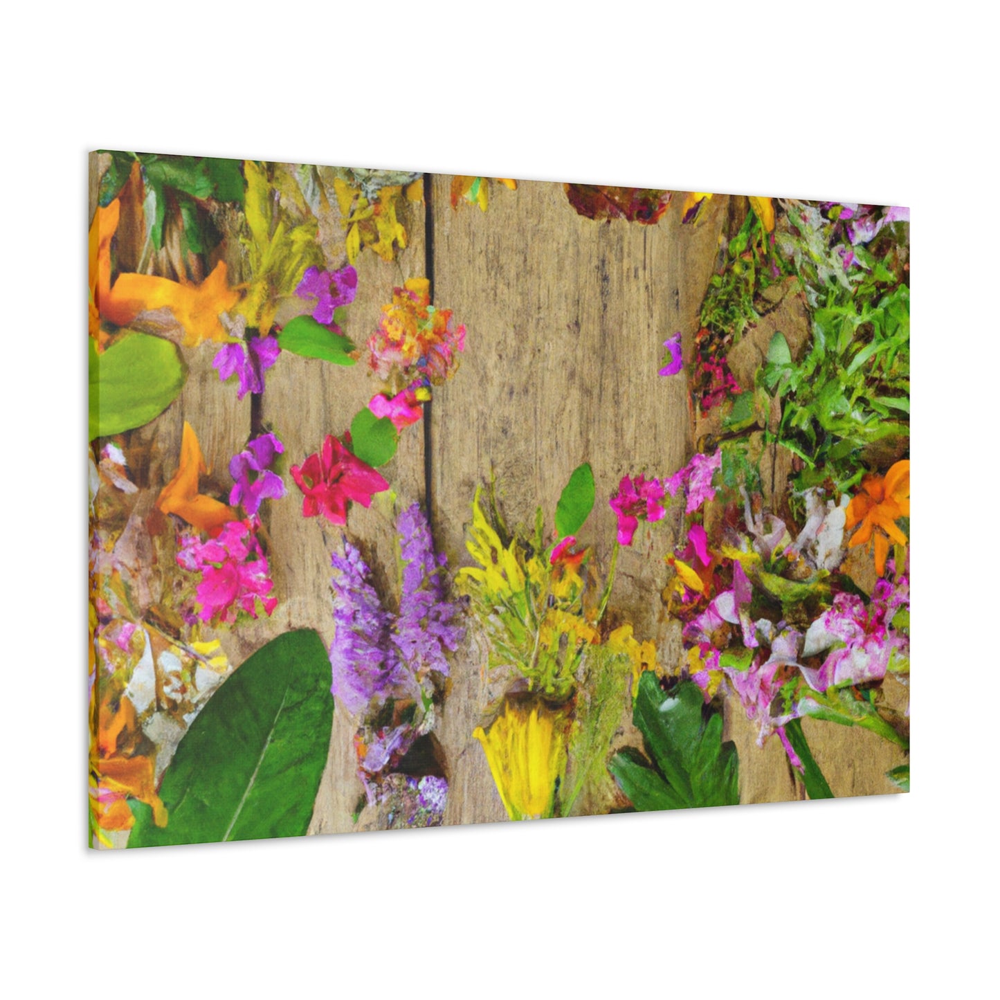 "Butterfly Blooms" - Canvas - Floral