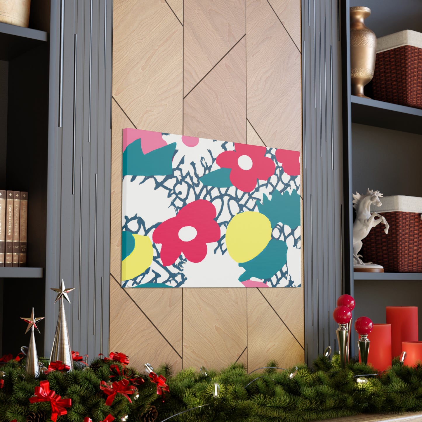 Petalfall - Floral Canvas