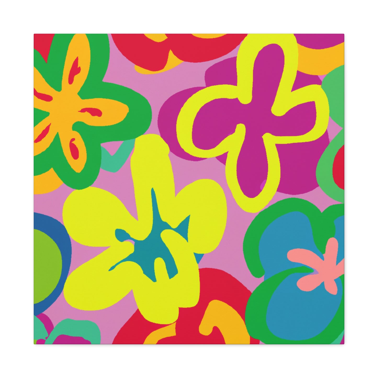 The Petal Perfume: A Fragrance of Floral Serendipity - Canvas