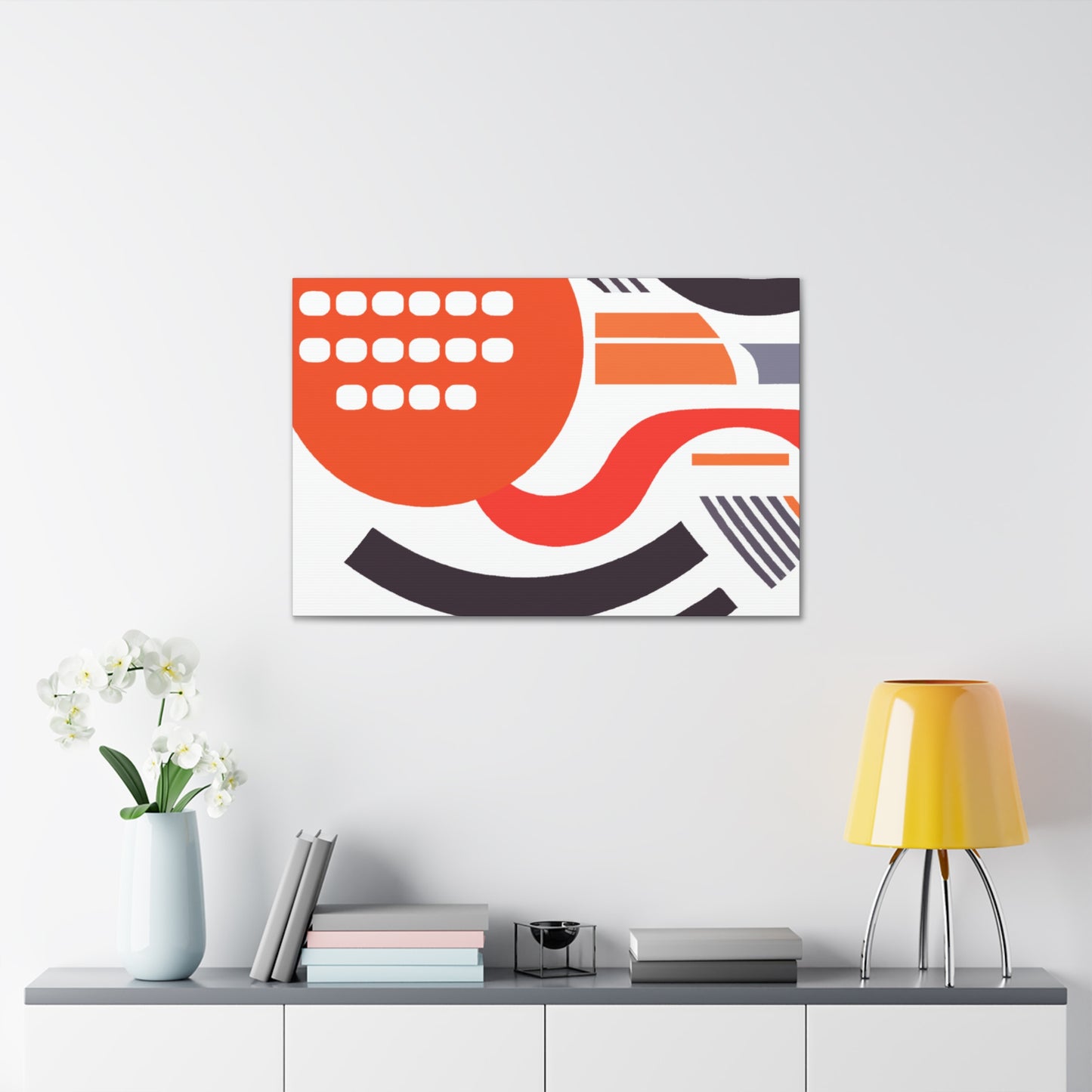 Dreamscape- Midcentury - Canvas
