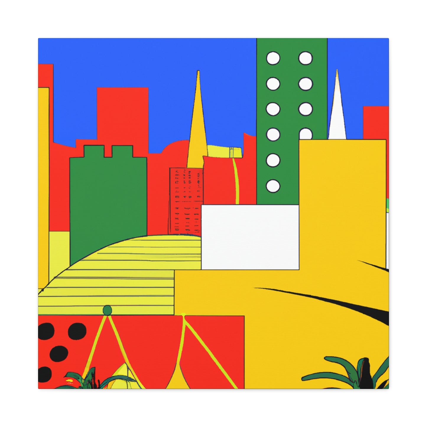 Sanaa - Middle East - Canvas