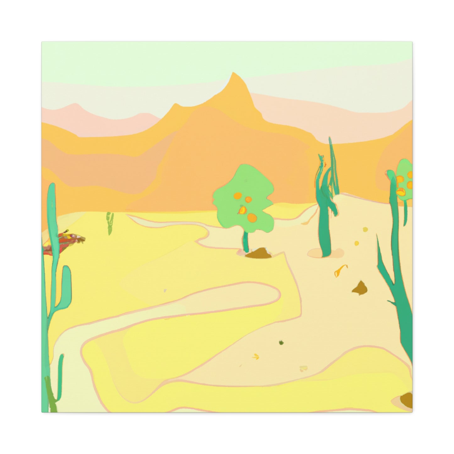 Dune Sea- Landscape - Canvas