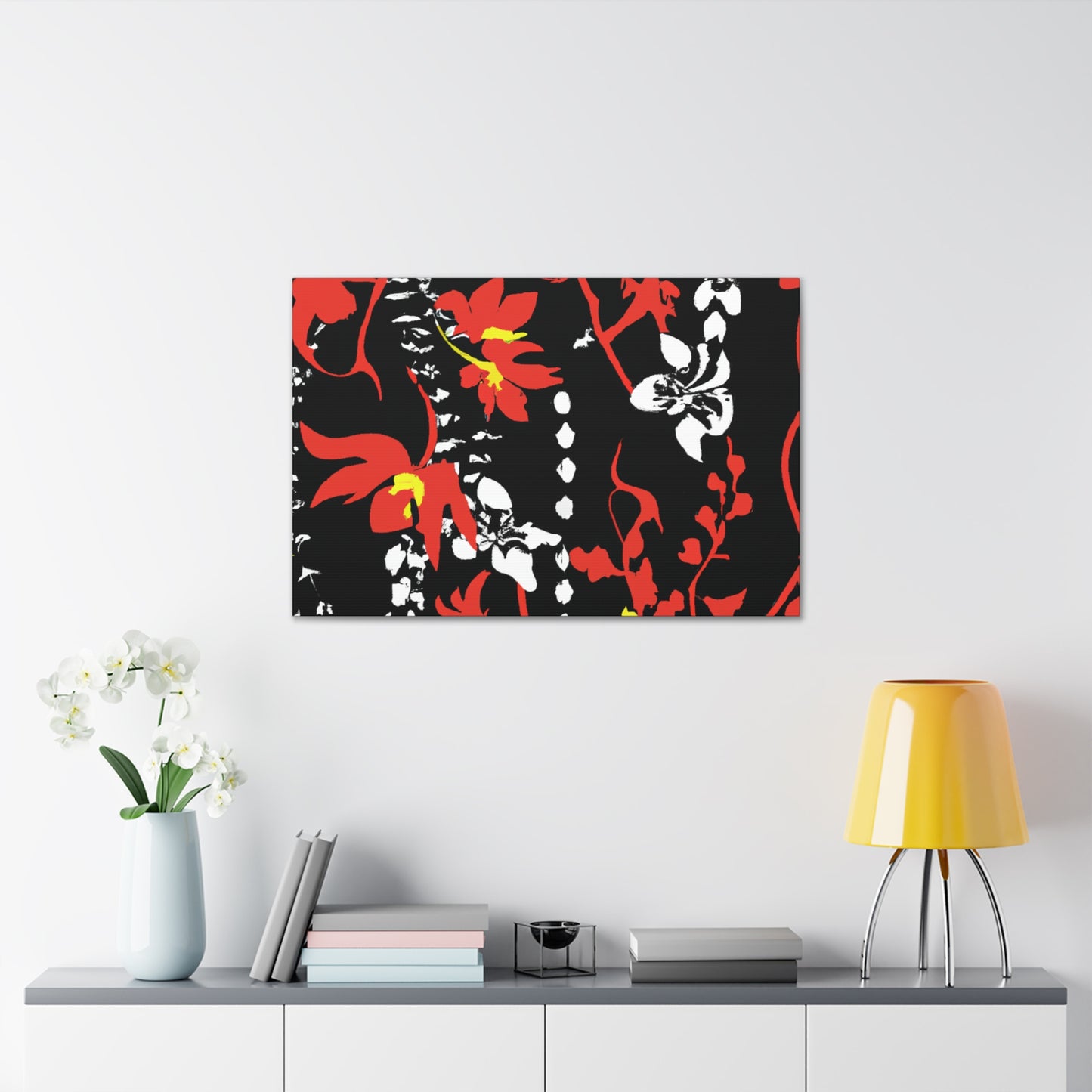 Paradise Plum - Floral - Canvas