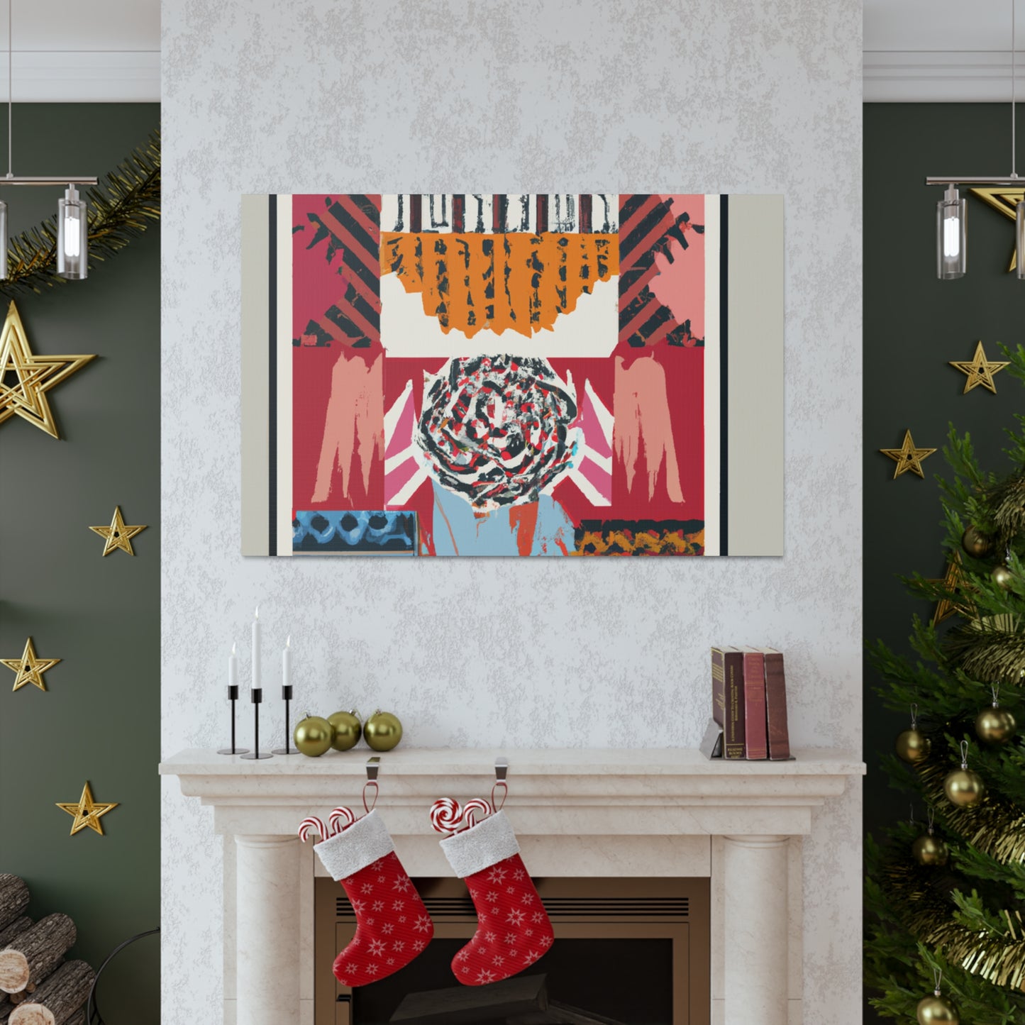 Curious Climber - Midcentury Canvas